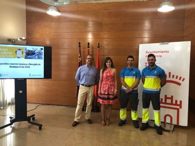 El Ayuntamiento anima a los murcianos a reutilizar y reciclar durante la Feria - 1, Foto 1