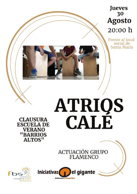 El Local Social de Santa María acogerá mañana la iniciativa Atrios Calé en la que actuarán 32 niños que han participado en la Escuela de Verano Barrios Altos - 2, Foto 2