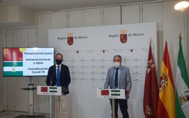 Los Gobiernos de la Región de Murcia y Andalucía exigen reparto justo de fondos, infraestructuras para crecer y coordinación frente a la pandemia - 2, Foto 2