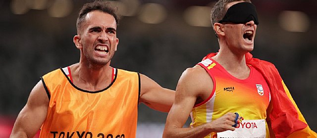 Gerard Descarrega y su guía Guillermo Rojo logran el oro en 400 metros - 1, Foto 1