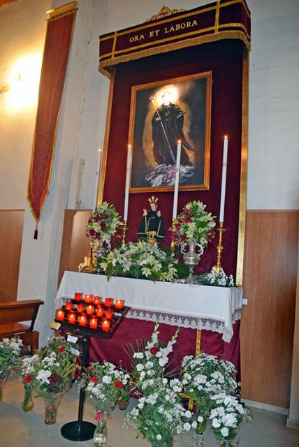 La misa de romero de San Benito Abad fue interpretada musicalmente por el tamborilero de Bollullos Alejandro Rodríguez Bonilla - 2, Foto 2