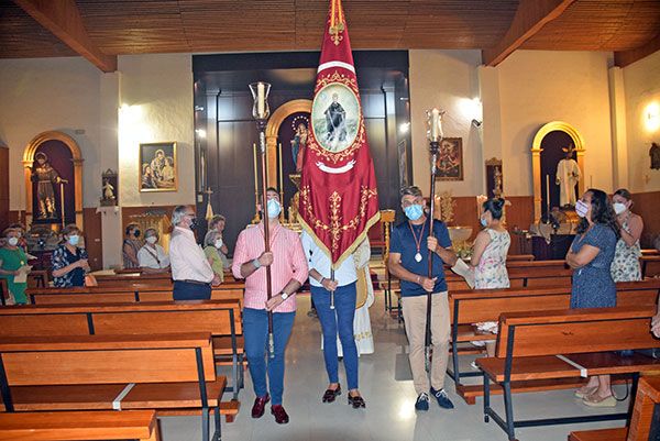 La misa de romero de San Benito Abad fue interpretada musicalmente por el tamborilero de Bollullos Alejandro Rodríguez Bonilla - 3, Foto 3
