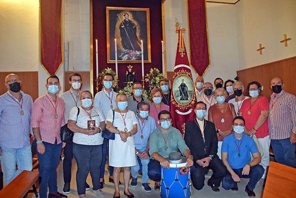 La misa de romero de San Benito Abad fue interpretada musicalmente por el tamborilero de Bollullos Alejandro Rodríguez Bonilla - 5, Foto 5