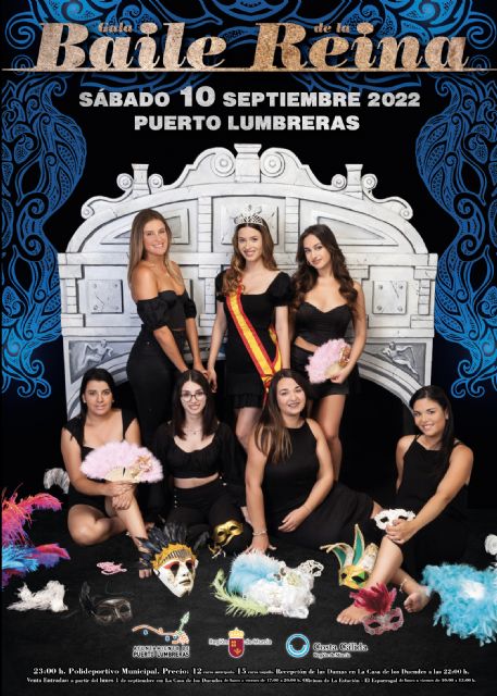 A la venta las entradas para el Baile de la Reina de Puerto Lumbreras a partir de este jueves 1 de septiembre - 1, Foto 1