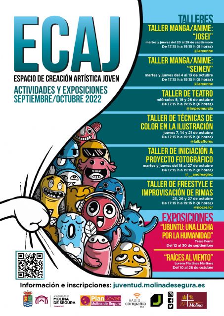 Nuevas actividades en el Espacio de Creación Artística Joven (ECAJ) - 1, Foto 1