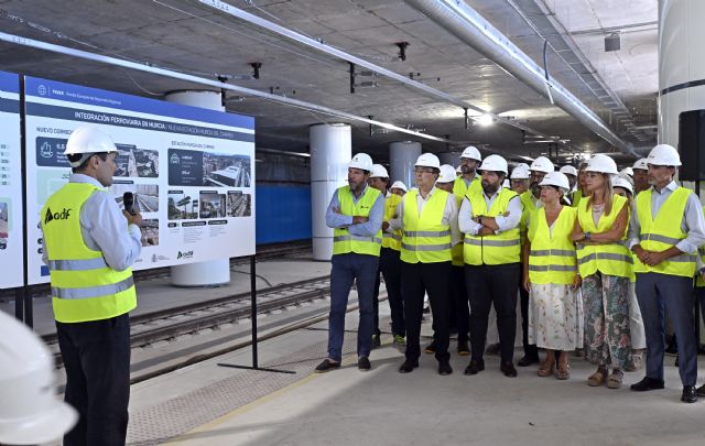 La estación del Carmen representa la importancia del trabajo conjunto de las administraciones para mejorar las oportunidades y calidad de vida de los murcianos - 1, Foto 1
