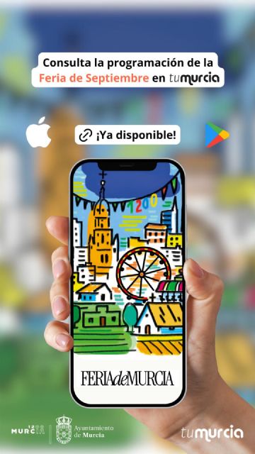 'Tu Murcia' incorpora el programa de la Feria de Septiembre, y una nueva funcionalidad con información sobre  los Huertos del Malecón - 1, Foto 1