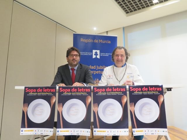 ´Sopa de letras´ reúne en Caravaca de la Cruz a chefs con profesionales de otras disciplinas para reflexionar sobre creatividad y cocina - 1, Foto 1