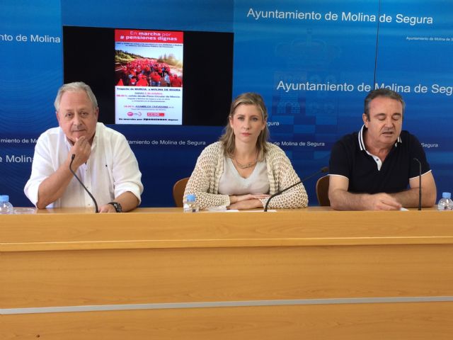La campaña En marcha por #PENSIONESDIGNAS llega a Molina de Segura el jueves 5 de octubre - 2, Foto 2
