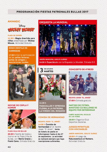 Bullas celebra durante los próximos cinco días sus Fiestas Patronales - 4, Foto 4