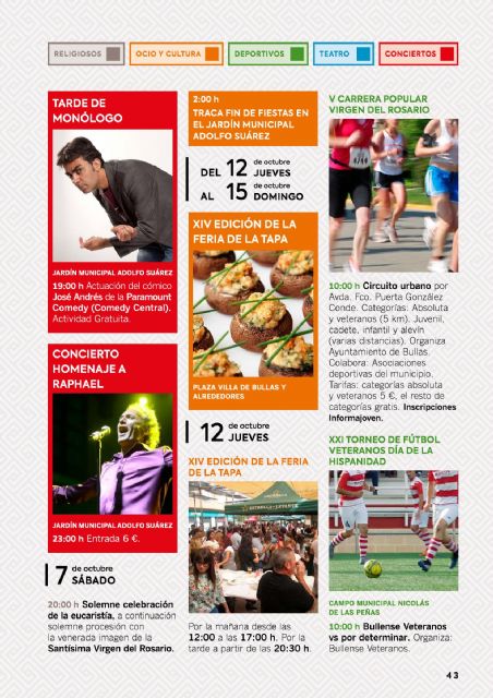 Bullas celebra durante los próximos cinco días sus Fiestas Patronales - 5, Foto 5