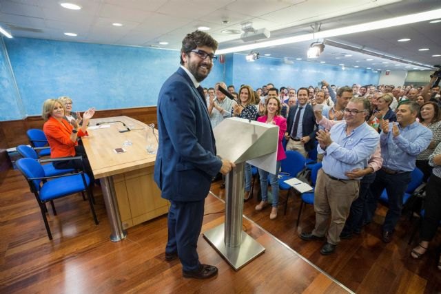 La Junta Directiva del Partido Popular  elige por aclamación a López Miras como presidente regional - 2, Foto 2