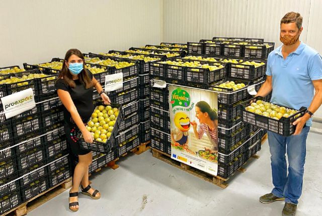 El Banco de Alimentos reparte 257.600 raciones, donadas por el Programa de Fruta Escolar - 1, Foto 1