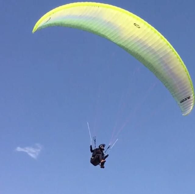 Los parapentes sobrevuelan la Peñarrubia en la Concentración Nacional de los Juegos Deportivos del Guadalentín - 1, Foto 1