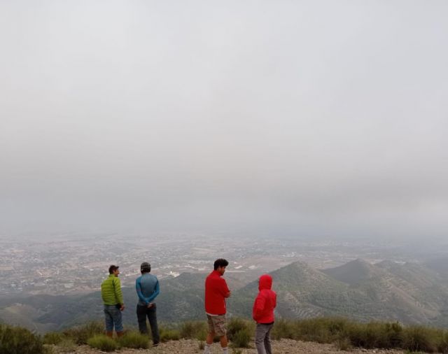 Los parapentes sobrevuelan la Peñarrubia en la Concentración Nacional de los Juegos Deportivos del Guadalentín - 4, Foto 4