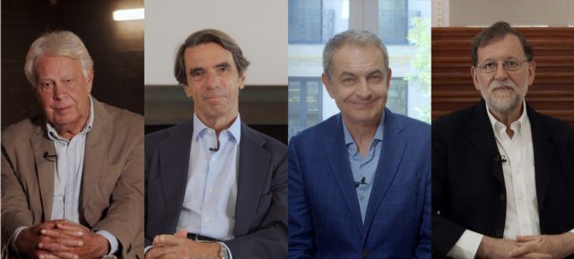 Los cuatro expresidentes del gobierno unidos para apoyar el lanzamiento en España de CODE.ORG que promueve el aprendizaje de la programación - 1, Foto 1