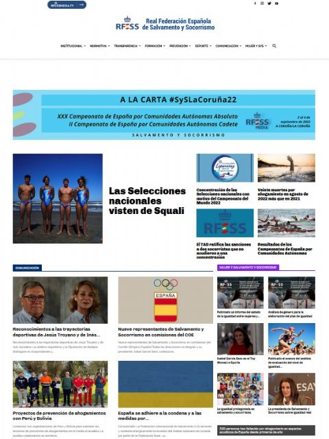 Salvamento y Socorrismo pone en marcha una nueva web y saca una aplicación para dispositivos móviles - 1, Foto 1