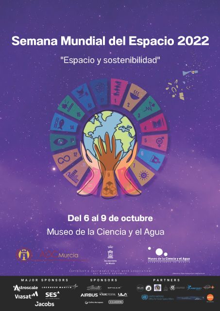 Science/Space and Sustainability, the main theme of World Space Week in Murcia
