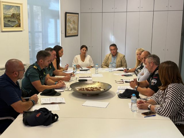 La junta local de seguridad de La Unión constata la disminución de la delincuencia en el municipio - 1, Foto 1