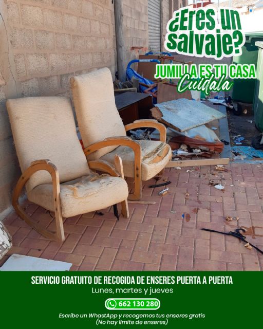El Ayuntamiento refuerza el servicio de recogida de enseres y lanza una campaña de control para evitar su abandono en la vía pública - 3, Foto 3