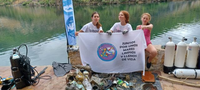 La X Gran Limpieza Internacional de Fondos Marinos retira 20 kilos de residuos en el Guadiela, entre los embalses de Buendía y Alcorlo - 5, Foto 5