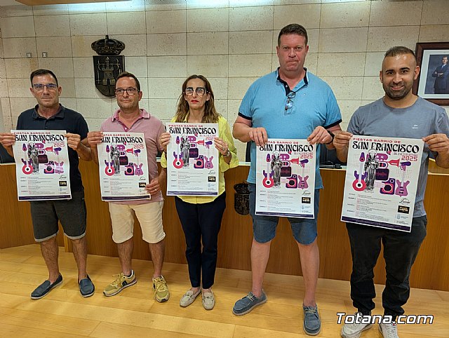 Las Fiestas del barrio de San Francisco ponen el broche final al verano en Totana del 2 al 5 de octubre, Foto 1