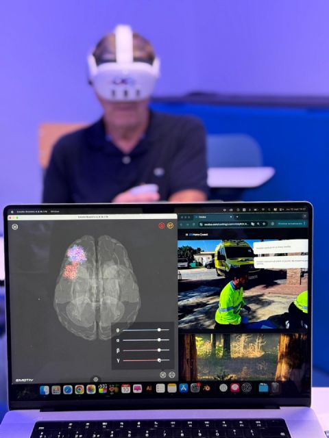 El 061 incorpora la realidad virtual para formar a los profesionales de urgencias y emergencias - 2, Foto 2