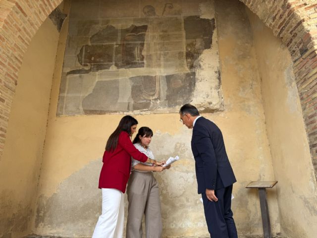 Finaliza la actuación de emergencia en el Porche de San Antonio para avanzar en la restauración de la pintura de San Ginés - 4, Foto 4