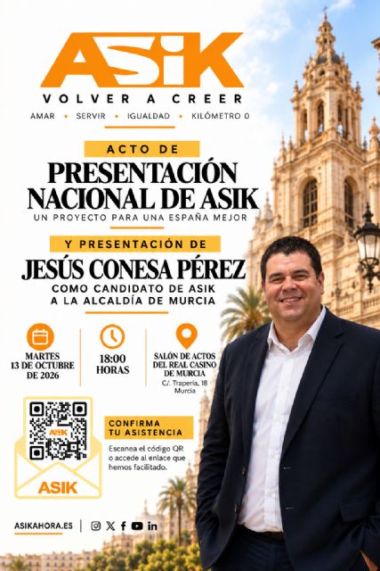 ASIK celebrará en Murcia su presentación nacional el próximo 13 de octubre - 2, Foto 2