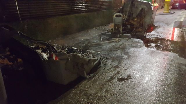Nueva oleada de incendios de contenedores en el centro de Murcia - 3, Foto 3