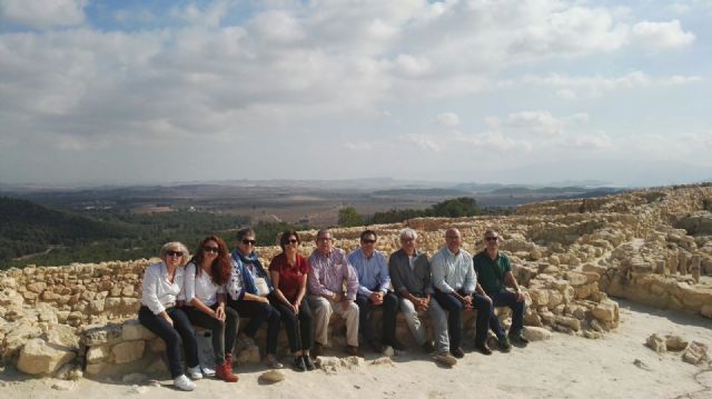 osa Peñalver visita el primer Parlamento europeo, en La Almoloya de Pliego - 1, Foto 1