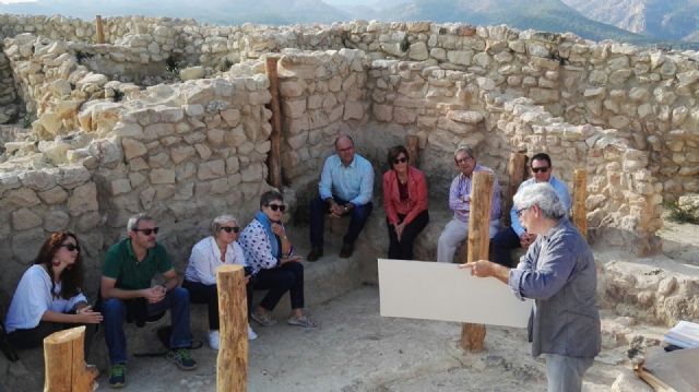 osa Peñalver visita el primer Parlamento europeo, en La Almoloya de Pliego - 2, Foto 2