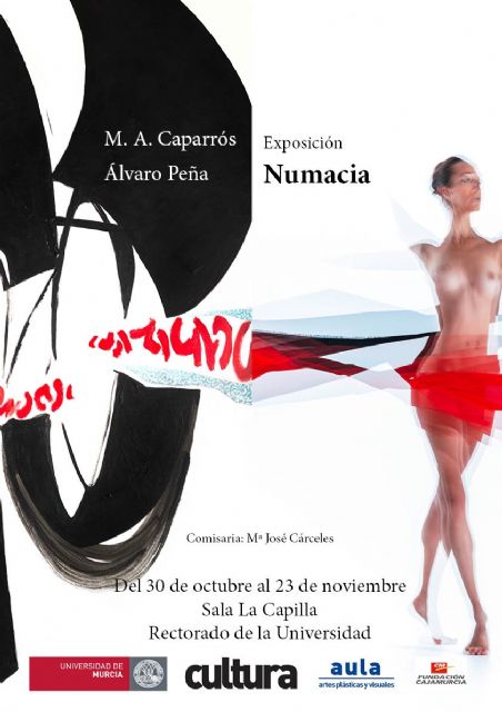 La Universidad de Murcia acoge una exposición de Miguel Ángel Caparrós y Álvaro Peña - 1, Foto 1