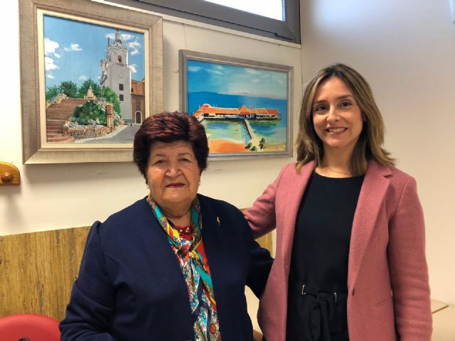 La exposición ´Los mayores también pintan´ permite contemplar 31 obras realizadas por socios de estos centros municipales - 1, Foto 1