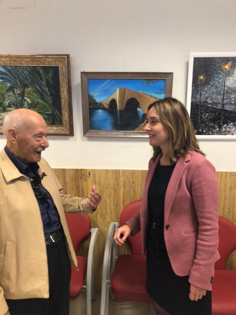 La exposición ´Los mayores también pintan´ permite contemplar 31 obras realizadas por socios de estos centros municipales - 2, Foto 2