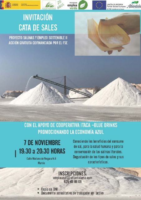 Tres nuevas catas en Murcia para impulsar el consumo de sal y transmitir sus ventajas - 1, Foto 1