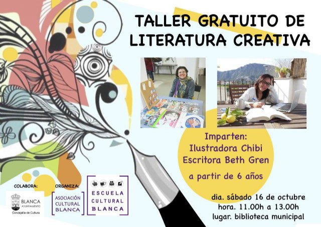 La concejalía de Cultura junto con la asociación cultural de Blanca, ponen en marcha una escuela cultural - 1, Foto 1