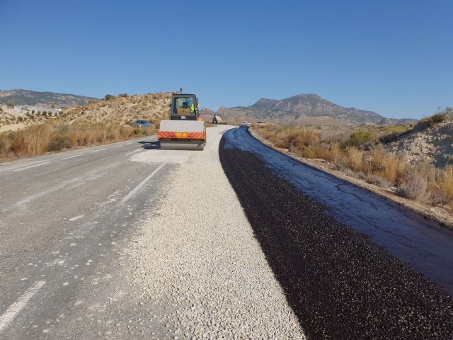 La Comunidad mejora la confortabilidad de la carretera que une la pedanía molinense de La Hurona con la Estación de Blanca - 2, Foto 2