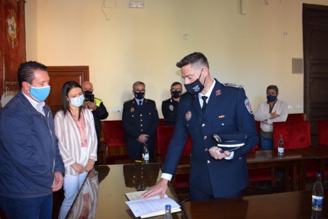 Ampliada la plantilla de Policía Local de Mula con la toma de posesión de Salvador Martínez como nuevo Inspector - 1, Foto 1