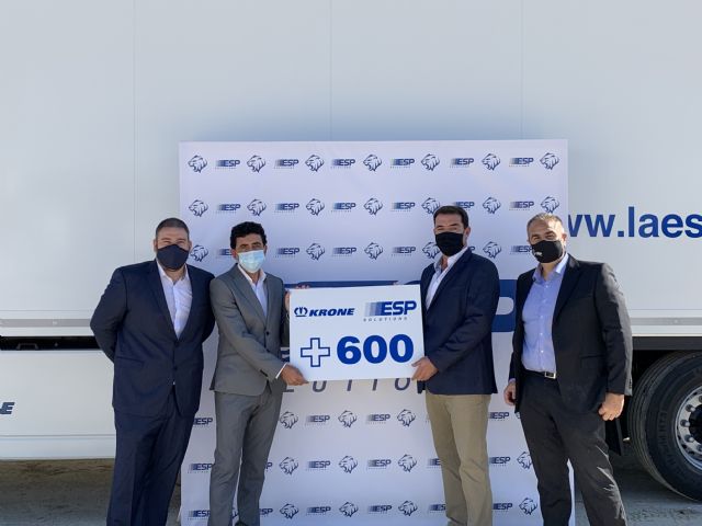 ESP Solutions vuelve a confiar en Krone y acaba de recibir su semirremolque refrigerado Krone, número 600 - 1, Foto 1