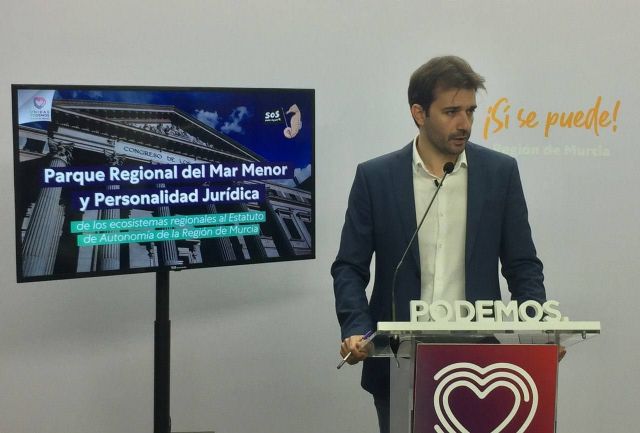 Unidas Podemos lleva el Parque Regional del Mar Menor y la personalidad jurídica al Estatuto - 1, Foto 1
