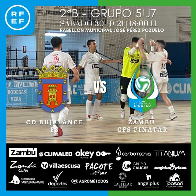 PREVIA: CD BECONET BUJALANCE FS  ZAMBÚ CFS PINATAR: el Zambú quiere continuar su racha en Córdoba - 1, Foto 1