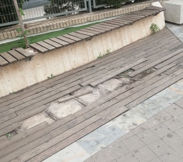 El PP de Las Torres de Cotillas lleva meses denunciando el mal estado de los parques - 2, Foto 2
