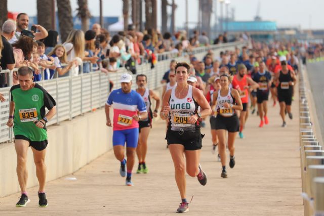 Juan Ramón García y Mercedes Velasco, ganadores de la VII carrera solidaria 10k Puerto de Cartagena - 3, Foto 3