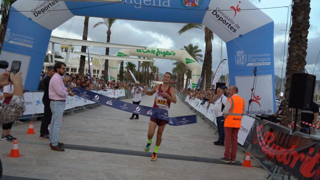 Juan Ramón García y Mercedes Velasco, ganadores de la VII carrera solidaria 10k Puerto de Cartagena - 4, Foto 4