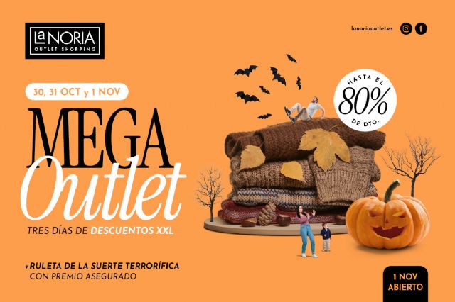 La Noria Outlet celebra su MegaOutlet con tres días de ofertas únicas y premios - 1, Foto 1
