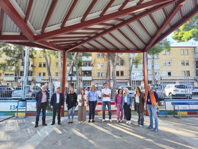 El Plan Sombra suma una nueva infraestructura en El Palmar y alcanza el 75% de los CEIP del municipio - 1, Foto 1