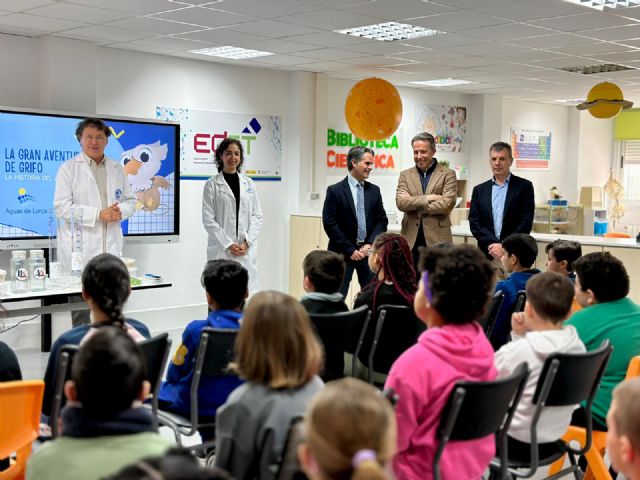Aguas de Lorca invita a los colegios de Lorca a sumarse a la cuarta edición de la campaña Bebe agua con Grifo - 3, Foto 3