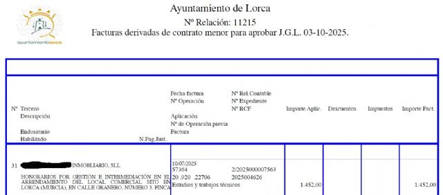 El PP y VOX llevan meses pagando 1.452 euros del alquiler para la nueva sala de estudio de la C/Granero y aún no han movido un dedo - 1, Foto 1