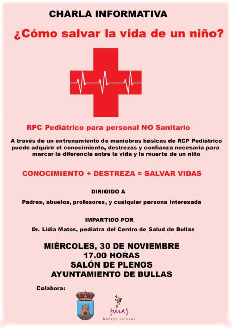 Charla informativa sobre cómo salvar la vida de un niño - 1, Foto 1